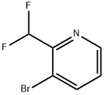 3-Bromo-2-(difluoromethyl)pyridine Struktur