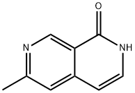 6-Methyl-2H-[2,7]naphthyridin-1-one Struktur