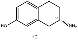 (S)-7-AMINO-5,6,7,8-TETRAHYDRO-NAPHTHALEN-2-OL HYDROCHLORIDE Struktur