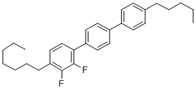 2,3-DIFLUORO-4-HEPTYL-4''-PENTYLTERPHENYL Struktur