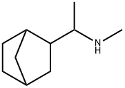 (1-{bicyclo[2.2.1]heptan-2-yl}ethyl)(methyl)amine Struktur