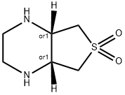 cis-octahydrothieno[3,4-b]pyrazine 6,6-dioxide(SALTDATA: FREE) Struktur