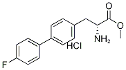 2-Amino-3-(4''-Fluorobiphenyl-4-Yl)Propanoate Hydrochloride Struktur