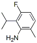 Benzenamine, 3-fluoro-6-methyl-2-(1-methylethyl)- (9CI) Struktur