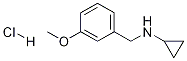 (1R)CYCLOPROPYL(3-METHOXYPHENYL)METHYLAMINE-HCl Struktur