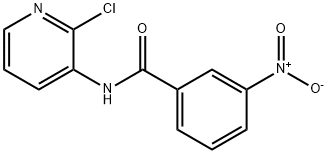 N-(2-Chloro-pyridin-3-yl)-3-nitro-benzamide Struktur