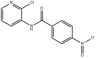 N-(2-Chloro-pyridin-3-yl)-4-nitro-benzamide Struktur