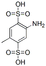 4-Aminotoluene-2,5-disulfonicacid Struktur