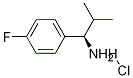 (1R)-1-(4-FLUOROPHENYL)-2-METHYLPROPYLAMINE-HCl Struktur