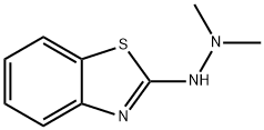 2(3H)-Benzothiazolone,dimethylhydrazone(9CI) Struktur