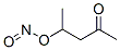 Nitrous acid, 1-methyl-3-oxobutyl ester (9CI) Struktur