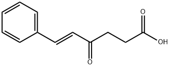 (E)-4-oxo-6-phenyl-5-hexenoic acid Struktur