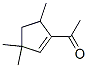 Ethanone, 1-(3,3,5-trimethyl-1-cyclopenten-1-yl)- (9CI) Struktur