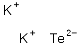 dipotassium telluride  Struktur