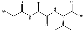 glycyl-alanyl-valine Struktur