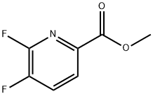 Methyl 5,6-difluoropicolinate Struktur