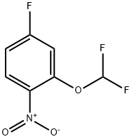 2-(difluoroMethoxy)-4-fluoro-1-nitrobenzene Struktur