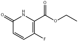 ethyl 3-fluoro-6-oxo-1,6-dihydropyridine-2-carboxylate Struktur