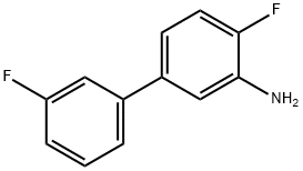 [1,1'-Biphenyl]-3-aMine, 3',4-difluoro- Struktur