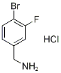 (4-broMo-3-fluorophenyl)MethanaMine hydrochloride