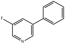 3-Fluoro-5-phenylpyridine Struktur