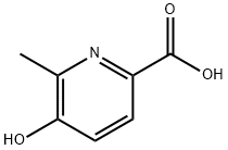 2-Pyridinecarboxylicacid,5-hydroxy-6-methyl-(9CI) Struktur