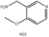 C-(4-Methoxy-pyridin-3-yl)-MethylaMine Struktur