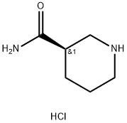 (R)-Piperidine-3-carboxaMide hydrochloride Struktur