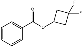 3,3-Difluoro-cyclobutyl benzoate Struktur