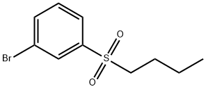 1-BroMo-3-(butane-1-sulfonyl)benzene Struktur