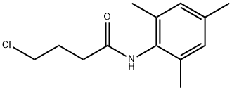 4-CHLORO-N-(2,4,6-TRIMETHYL-PHENYL)-BUTYRAMIDE Struktur