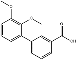 2,3-DiMethoxybiphenyl-3-carboxylic acid Struktur