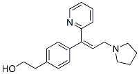 hydroxymethyltriprolidine Struktur