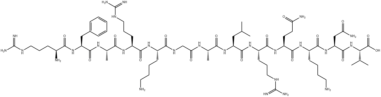 PROTEIN KINASE C (19-31) Struktur