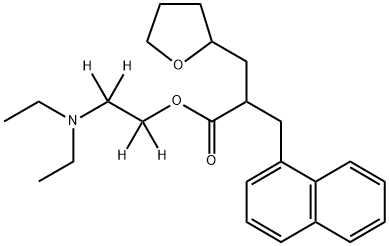 Nafronyl-d4 Struktur