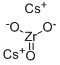 CESIUM ZIRCONATE Struktur