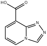 [1,2,4]Triazolo[4,3-a]pyridine-8-carboxylic acid Struktur