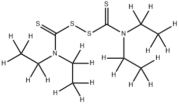 Disulfiram-d20 Struktur