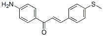 4'-Amino-4-(methylthio)chalcone Struktur