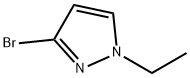 3-BROMO-1-ETHYL-1H-PYRAZOLE Struktur