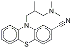 Cyamemazine-d6 Struktur