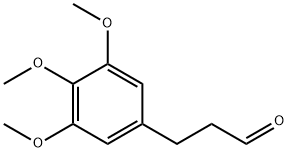 3-(3,4,5-TRIMETHOXY-PHENYL)-PROPIONALDEHYDE Struktur