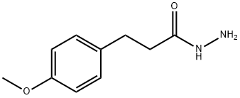 3-(4-METHOXYPHENYL)PROPANOHYDRAZIDE Struktur