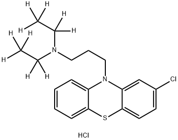 Chlorproethazine Struktur