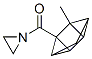 Aziridine, 1-[(5-methyltetracyclo[3.2.0.02,7.04,6]hept-1-yl)carbonyl]- (9CI) Struktur