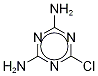 Desethyl-desisopropyl Atrazine-13C3 Struktur