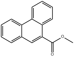 methyl phenanthrene-9-carboxylate Struktur