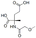 Glutamic  acid,  N-(methoxyacetyl)-2-methyl-  (9CI) Struktur