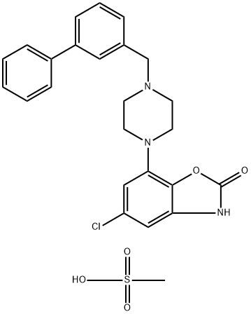 5-Chloro Bifeprunox Mesylate Struktur