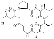 DESTRUXIN CHL, 121723-07-7, 結(jié)構(gòu)式